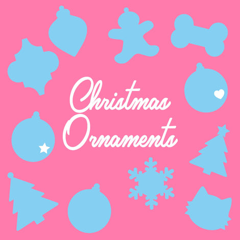 Christmas Ornaments | Acrylic Craft Blanks