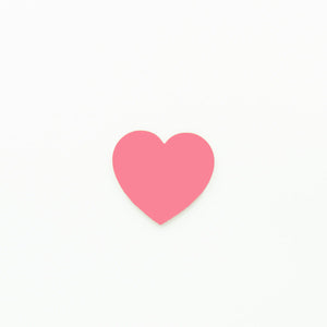Heart Disc Blank 50mm Diameter Baby Pink | 3mm Acrylic Craft Blanks Melbourne